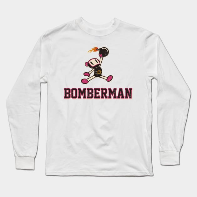 J-BOMBERMAN Long Sleeve T-Shirt by Talehoow